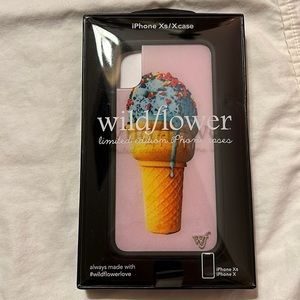 Wildflower Jesse Rutherford Mint Chip Case - pink mint chip cone with sprinkles